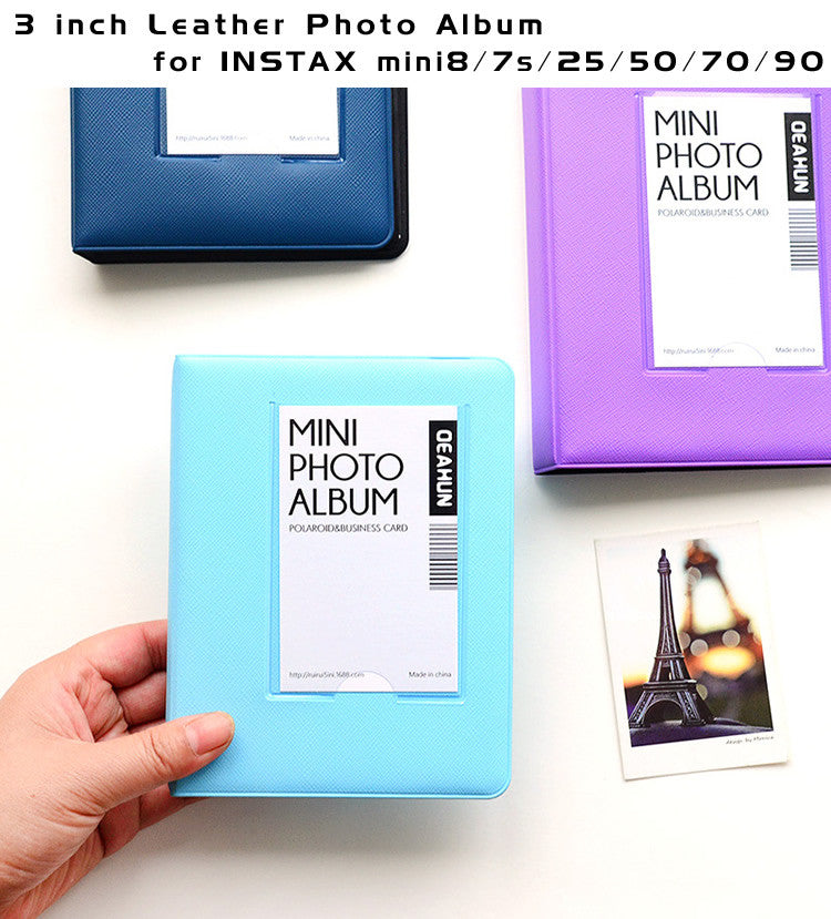 3-inch Photo Album for Fujifilm Instax Mini | 64 pockets