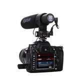 Aputure V-Mic D2 Sensitivity Adjustable Directional Condenser Shotgun Microphone for Nikon Canon Pentax Camera Camcorder DSLR