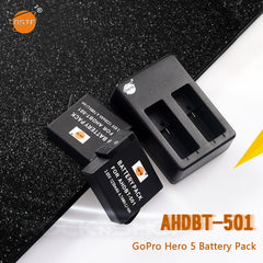 DSTE AHDBT-501 Replacement Battery or Charger for GOPRO HERO 5