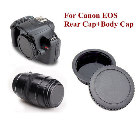 Body and Rear Lens Cover Cap for Canon EOS 650D 700D 60D 70D 7D 6D 5D III 100D DSLR