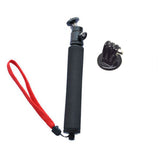 Monopod with Red Wrist Strap for GoPro Camera