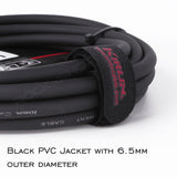 KIRLIN LGI-201-10/BK LightGear Guitar Cable with Black PVC Jacket