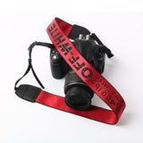 OFF-WHITE camera strap for Canon Nikon Fujifilm Instax Sony