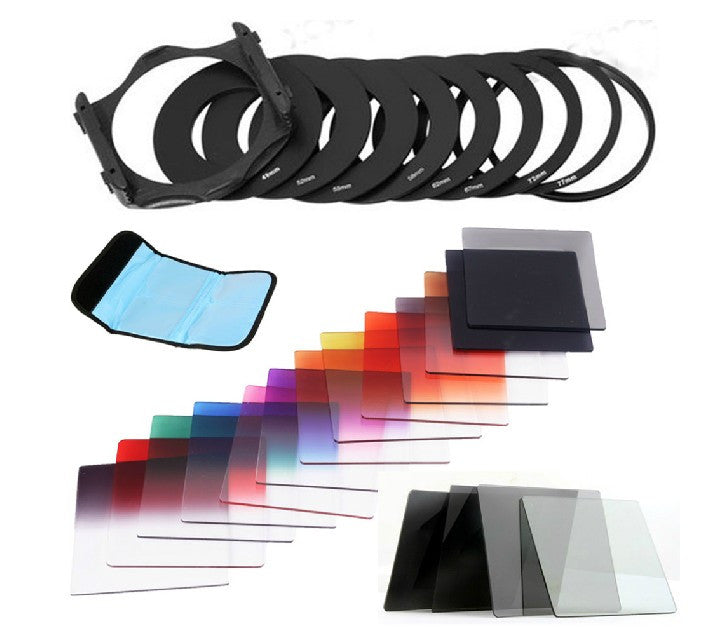 Color Filter Set (Pouch, Mount, Holder, Mount, 6pcs Color Filter)