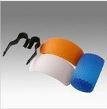 Diffusers flash light diffusers white orange blue three-color cover set for Sony