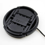 Snap-on Lens Cap Cover with Cord for Nikon