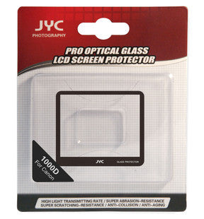 JYC Camera Glass LCD Screen Protector Cover Film for Canon 1000D