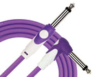 KIRLIN LGI-202 LightGear Straight to Right Angle Guitar Cable with PVC Jacket