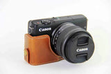 Leather Half Case for Canon EOS M10 / M100 (version 2)