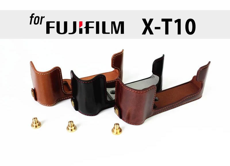 Leather Half Case for FujiFilm X-T10 X-T20 (version 2)