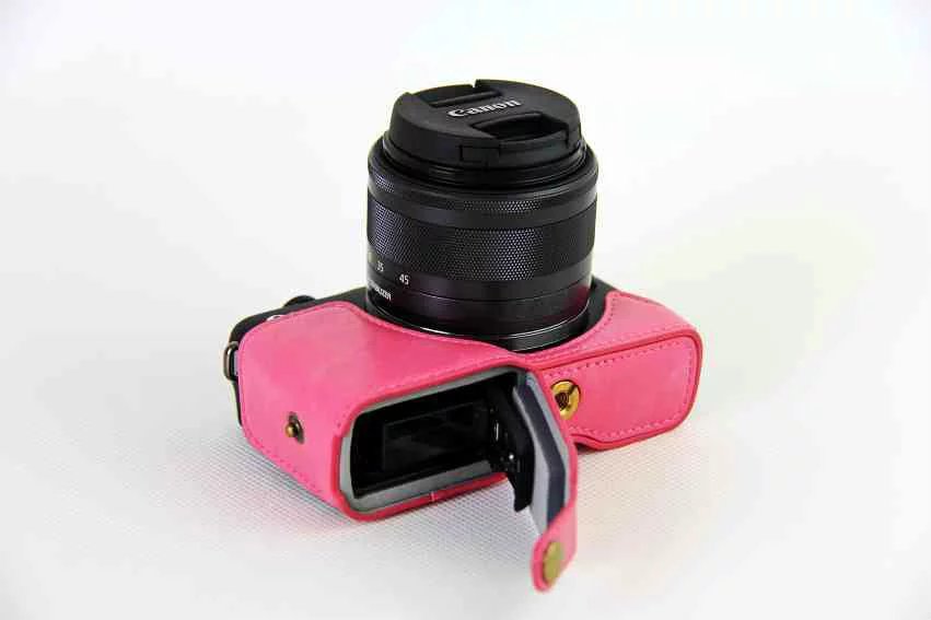 Leather Half Case for Canon EOS M10 / M100 (version 2)