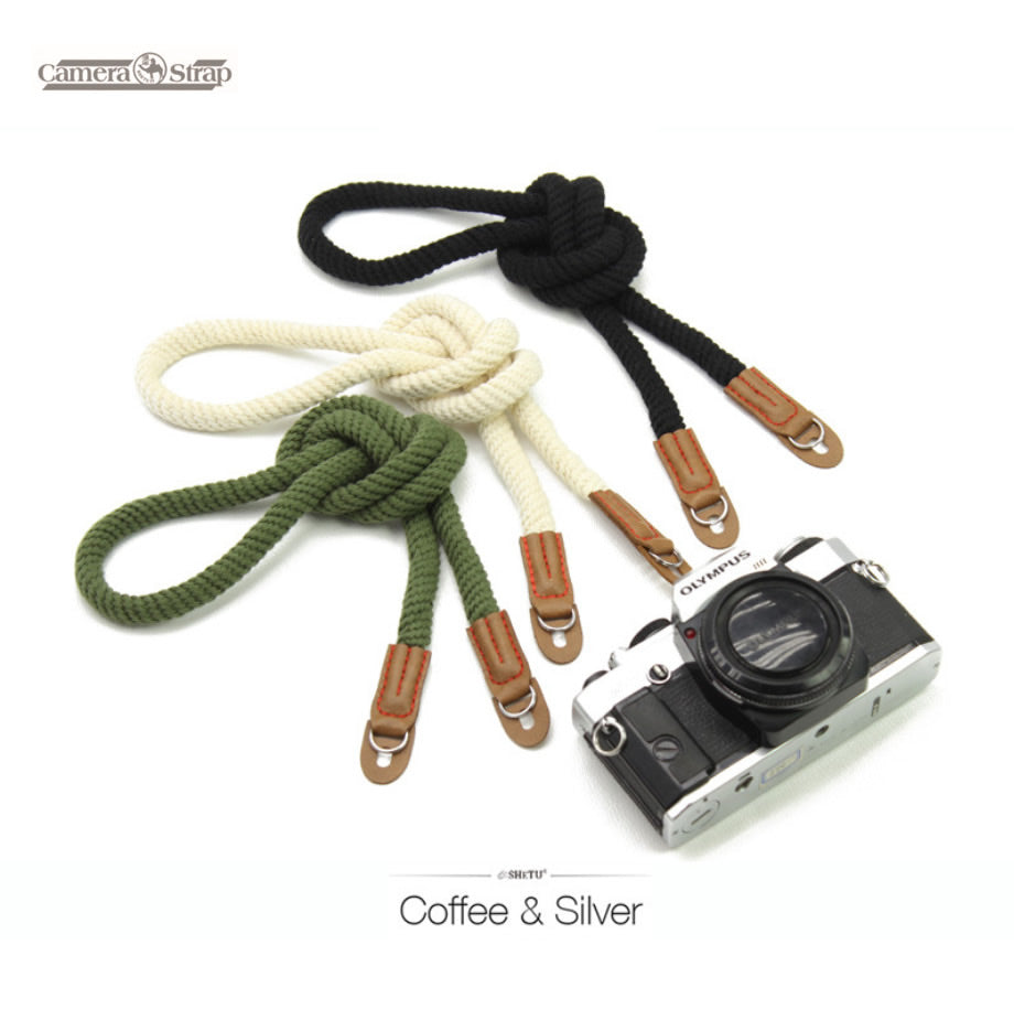 Cotton Weave Camera Strap for Mirrorless Camera