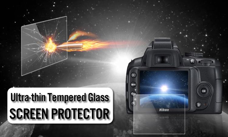 Ultra-thin Tempered Glass Screen Protector for Canon Fujifilm Sony