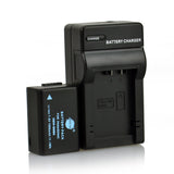 DSTE DMW-BMB9 1500mAh Battery and Charger for Leica DC9 FZ100 FZ48