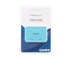 Pisen Multifunctional card reader II (blue)