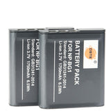 DSTE NP-BG1 Replacement Battery or Charger for Sony DSC-H50 H55 H70 H90 HX20V HX30V N1 N2 T20 T100 W120 W130