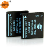 DSTE DMW-BCK7E Replacement Battery and Charger for Panasonic S1 FX77