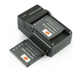 DSTE NP-60 Replacement Battery or Charger for Casio Exilim EX-S10 EX-S10BE EX-Z80 EX-Z9SR Exilim Zoom EX-Z19