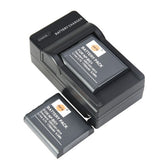 DSTE NP-BG1 Replacement Battery or Charger for Sony DSC-H50 H55 H70 H90 HX20V HX30V N1 N2 T20 T100 W120 W130