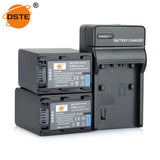 DSTE NP-FH100 Replacement Battery and Charger for Sony SR42E 45E 46E 60 65E 82E DVD105E 106E 108 109E 202E