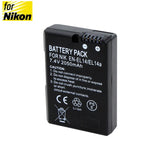 EN-EL14 ENEL14 Replacement Battery or Charger for Nikon P7800 D3200 D3400 D5100 D5200 D5300