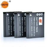 DSTE D-LI88 DB-L80 1400mAh Battery and Charger for Pentax W90 H90 P80 WS80