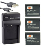 DSTE NP-BG1 Replacement Battery or Charger for Sony DSC-H50 H55 H70 H90 HX20V HX30V N1 N2 T20 T100 W120 W130