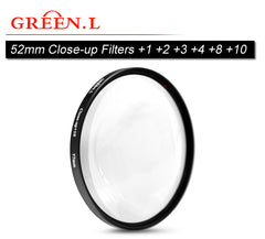 GreenL 52mm Close-up Filter +1 +2 +3 +4 +8 +10