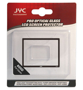 JYC Camera Glass LCD Screen Protector Cover Film for Canon 600D