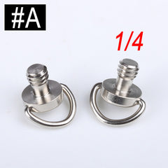 1/4 and 3/8 Folding Connecting Screw for Hanging Camera and Lens