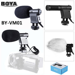 Boya BY-VM01 directional Video Condenser Mic For DSLR