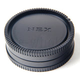 Body and Rear Lens Cover Cap for Sony E-Mount