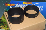 Standard Metal Lens Hood with Filter Thread Mount for Camera