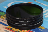 GreenL UV Filter Kit | MRC ND8 + MRC ND64 + MRC ND1000 + Metal lens cap (front+rear )
