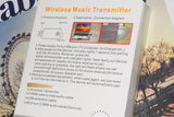 Bluetooth V3.0 Music Transmitter YET-TX9