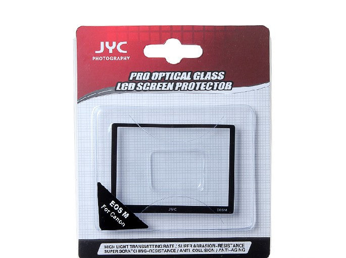 JYC Camera Glass LCD Screen Protector Cover Film for Canon EOS M