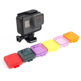 Colorful Switchable Diving Lens Filter for Gopro Hero 5