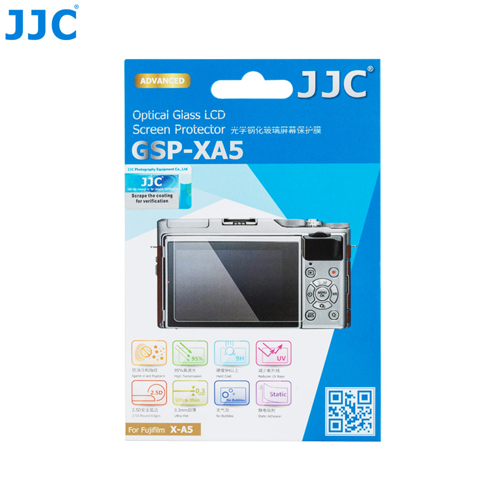 JJC Ultra-thin Glass LCD Screen Protector for Fujifilm X-A5 X-A3