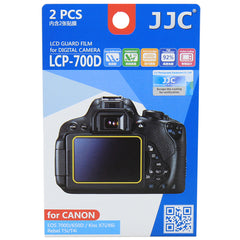 JJC LCD Guard Film for Canon 750D/700D/650D , Kiss X8i/X7i/X6i, Rebel T6i/T5i/T4i