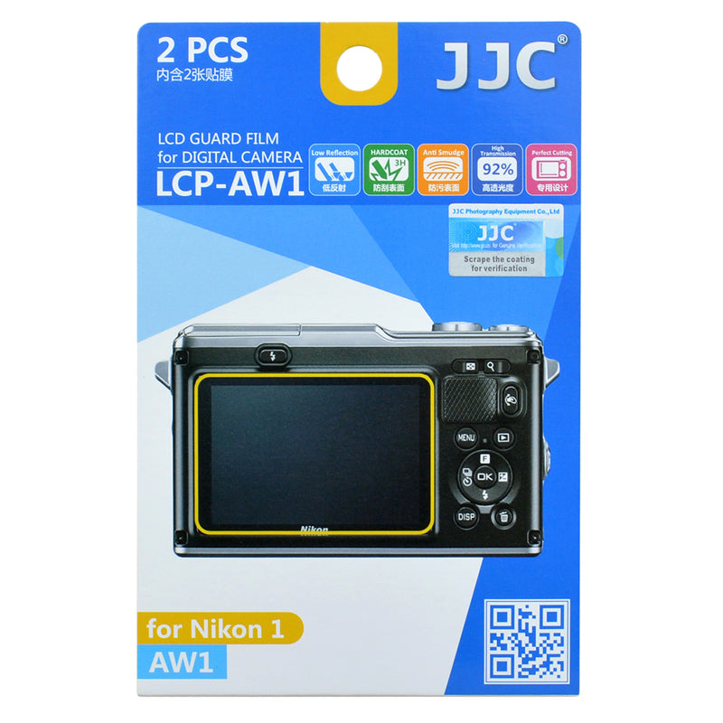 JJC LCD Guard Film for NIKON AW1