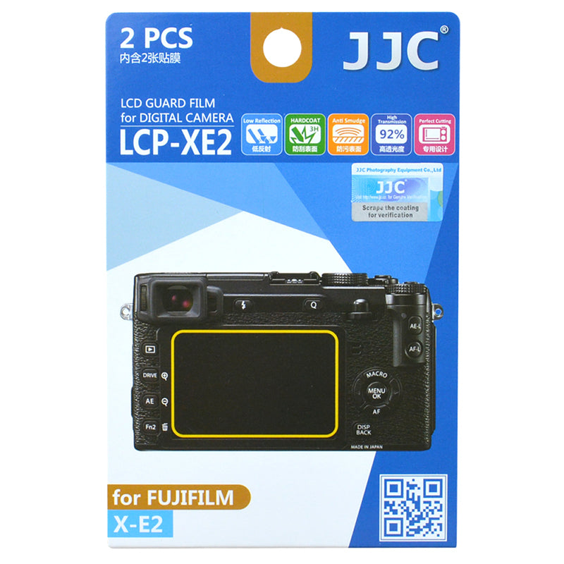 JJC LCD Guard Film for Fujifilm X-E2