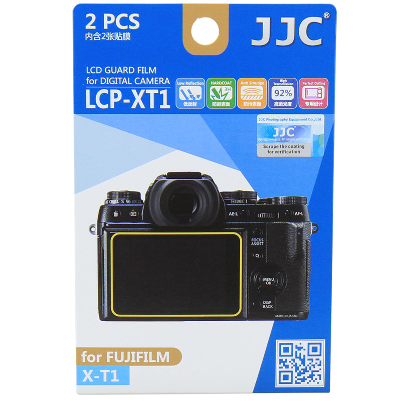 JJC LCD Guard Film for Fujifilm X-T1, X-T2