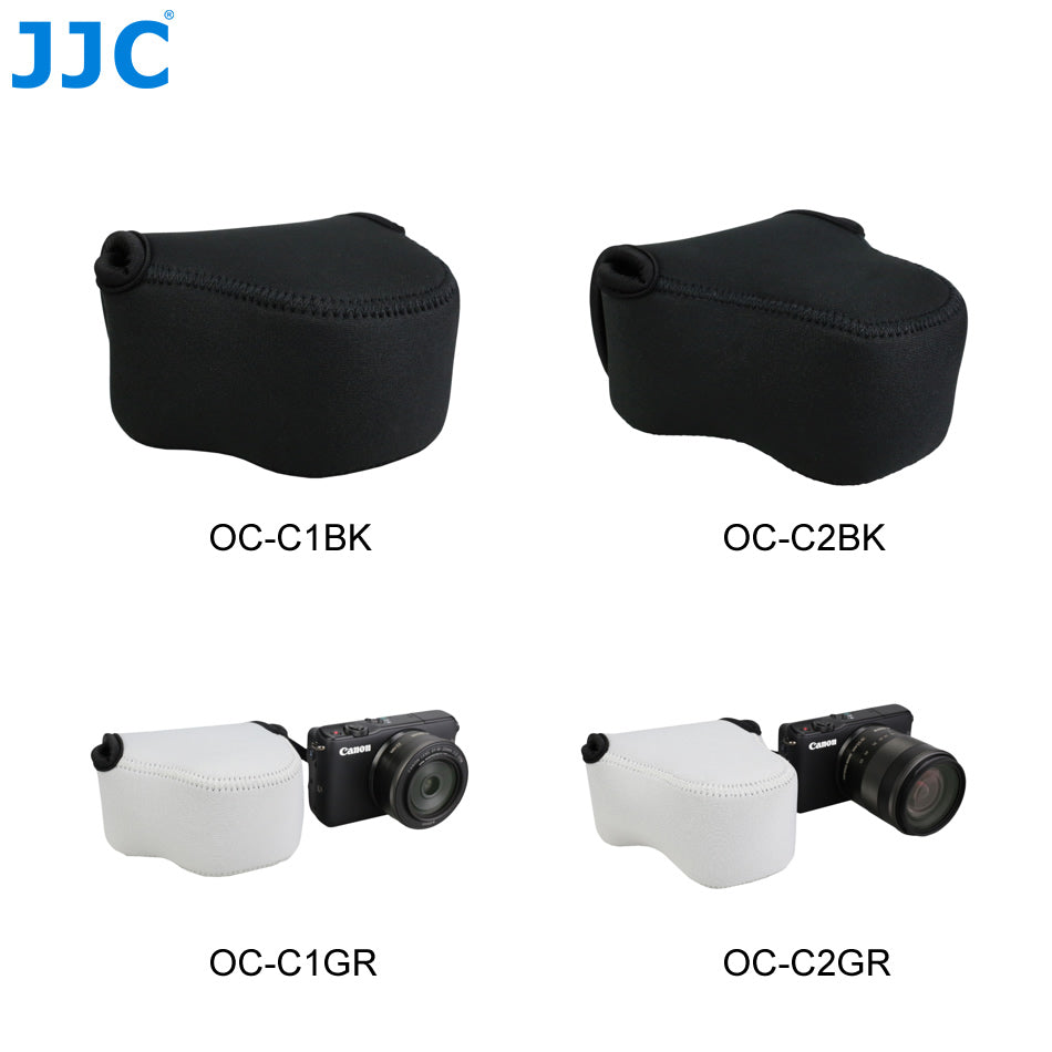 JJC OC-C Series Neoprene Camera Case for Sony Fujifilm Canon