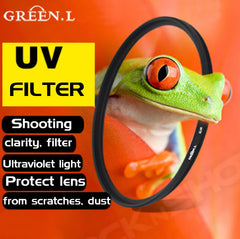 GreenL UV Filter 37 40.5 43 46 49 52 55 58 62 67 72 77 82 86mm