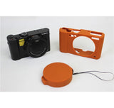 Soft Silicone Armor Protective Body Skin Case Bag Cover for Panasonic DMC-LX10 LX10 Camera