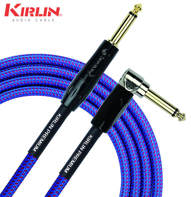 KIRLIN IWB-202BFGL Premium Plus Woven Jacket Guitar Cable