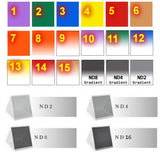 Color Filter Set (Pouch, Mount, Holder, Mount, 6pcs Color Filter)