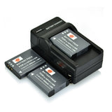 DSTE Li-90b Li90B DB-110 Replacement Battery or Charger for Olympus SH-50 iHS SH-60 SP-100 Tough TG-1 TG-2 TG-3 TG-5 TG-6 XZ-2 ihs TG-Tracker Camera as LI-92B