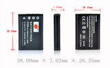 DSTE LI-60B EN-EL11 Replacement Battery or Charger For Nikon Olympus S550 S560