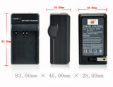 DSTE EN-EL3E Replacement Battery or Charger for D70 D70S D80 D90 D100 D200 D300 D300s D700 D50